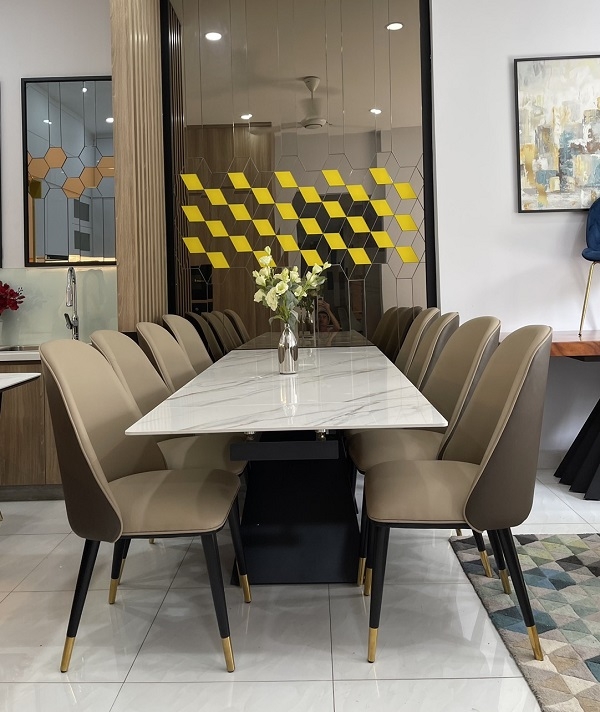 Bàn Ăn Kéo Dài 8 Ghế 821S