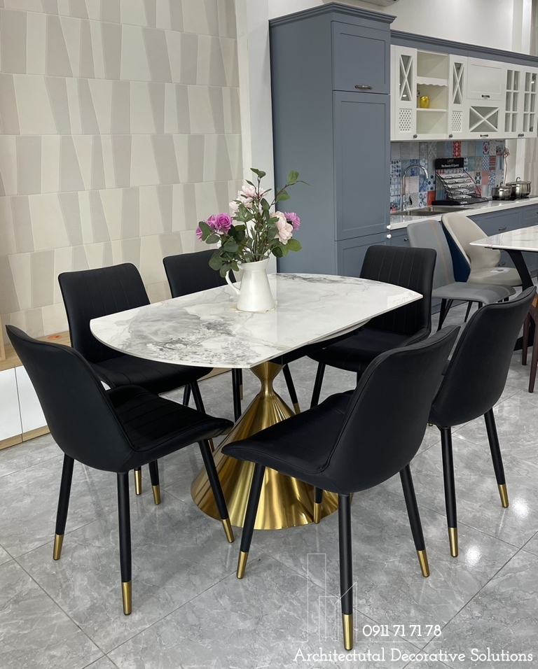 Bàn Ăn Tròn Xoay Cao Cấp 857S