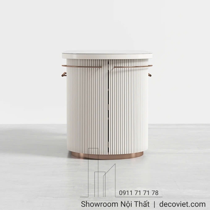 Bàn Ăn Đảo Bếp Mặt Đá Hiện Đại 2097S