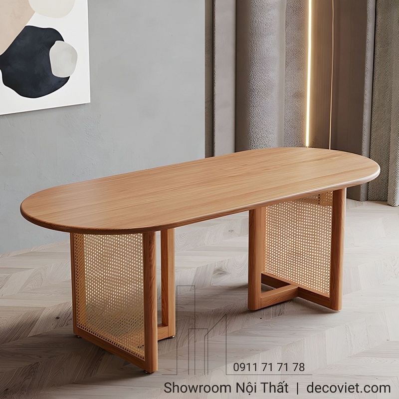 Bàn Ăn Gỗ Đẹp Hiện Đại 2673S