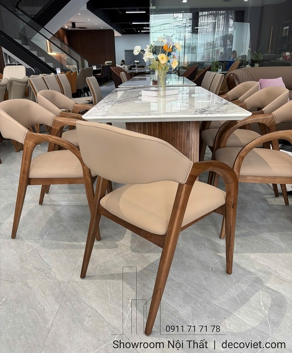 Bàn Ăn Gỗ Mặt Đá Hiện Đại 2927S