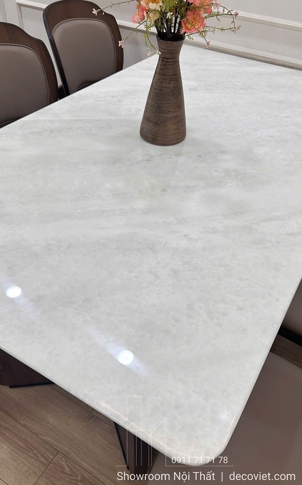 Bàn Ăn Gỗ Nhập Khẩu 6 Ghế 2837S