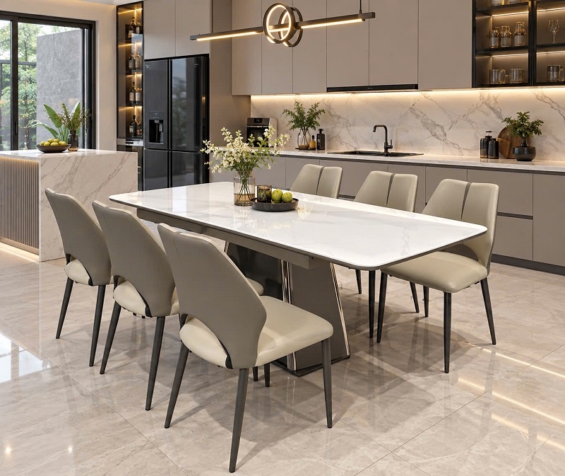 Bàn Ăn Kéo Dài 6 Người 3025S
