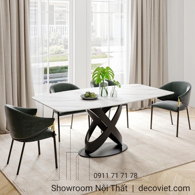 Bàn Ăn Mặt Đá Giá Rẻ 1063S