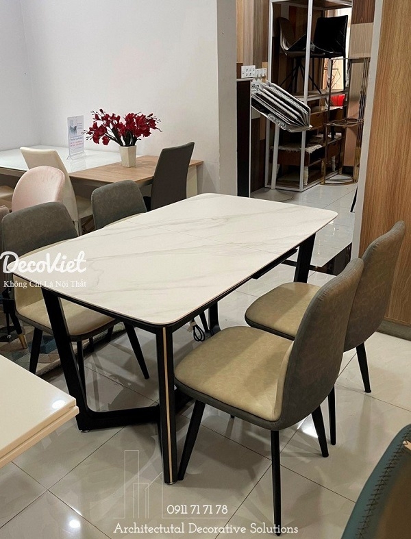Bàn Ăn Có Bếp Từ 377S