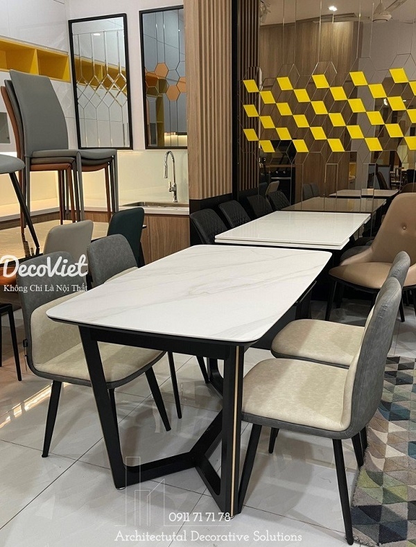 Bàn Ăn Có Bếp Từ 377S