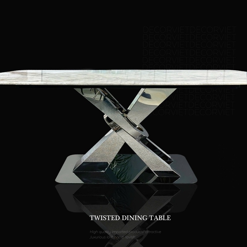 Bàn Ăn Mặt Đá Cao Cấp 2048S