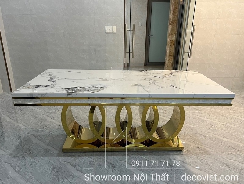 Bộ Bàn Ăn 8 Ghế Tân Cổ Điển 2874S