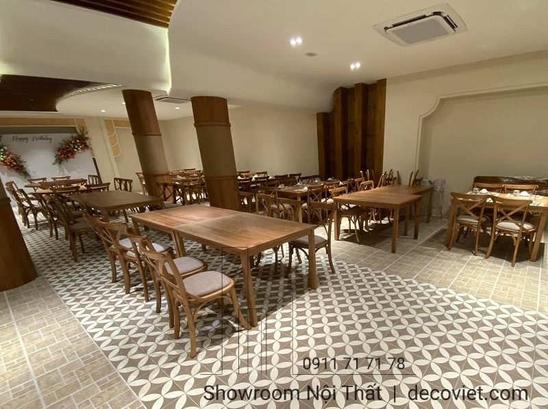 Bàn Ăn Nhà Hàng 10 Người 2033S