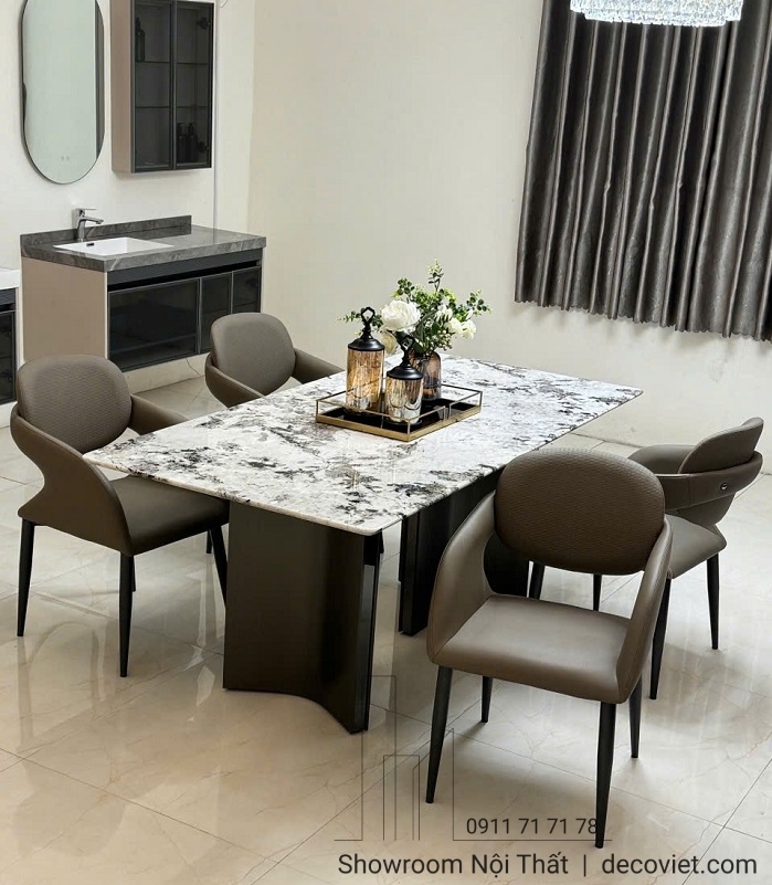 Bàn Ăn Nhập Khẩu Cao Cấp 6 Ghế 2681S