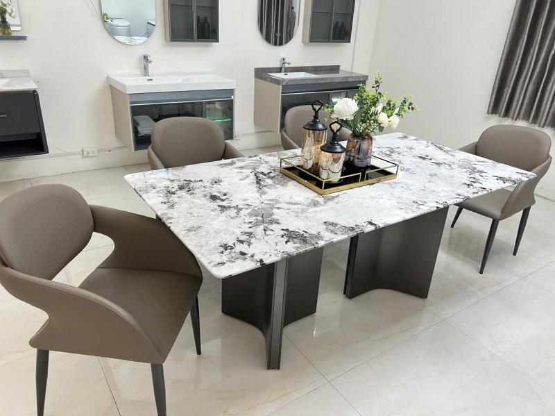 Bàn Ăn Nhập Khẩu Cao Cấp 6 Ghế 2681S