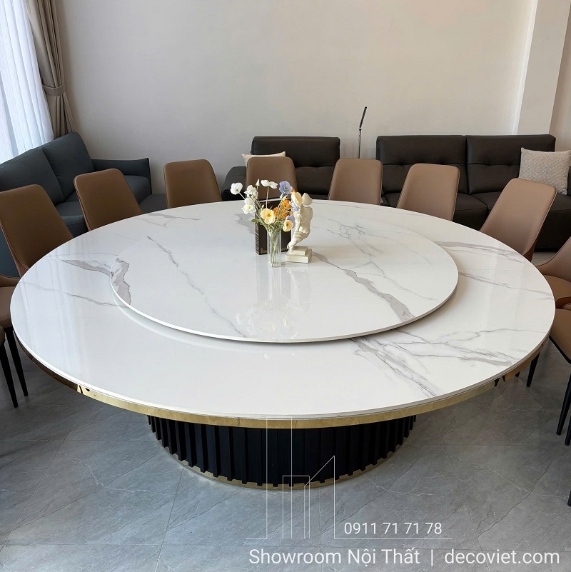 Bàn Ăn Tròn 16 Người Cao Cấp 2828S