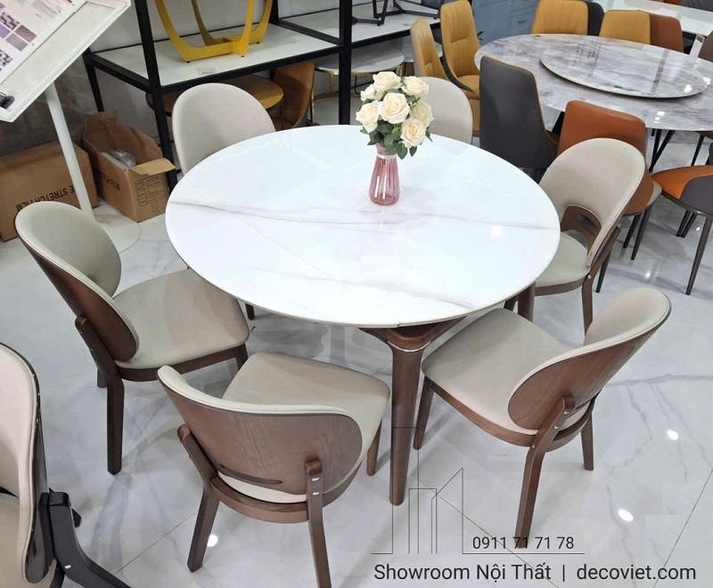 Bàn Ăn Tròn Gấp Gọn Thông Minh 2879S