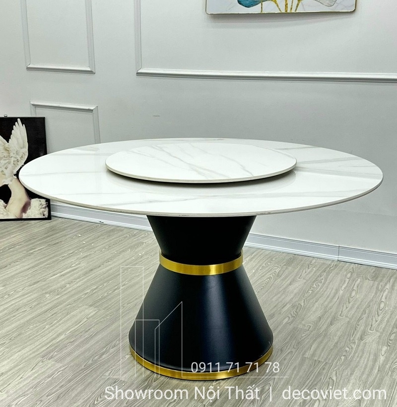 Bộ Bàn Ăn Tròn Xoay 6 Ghế 1907S