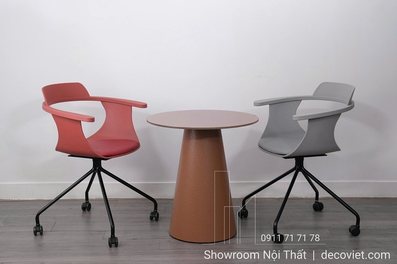 Bàn Cafe Chân Nhựa Nhỏ Gọn 145T
