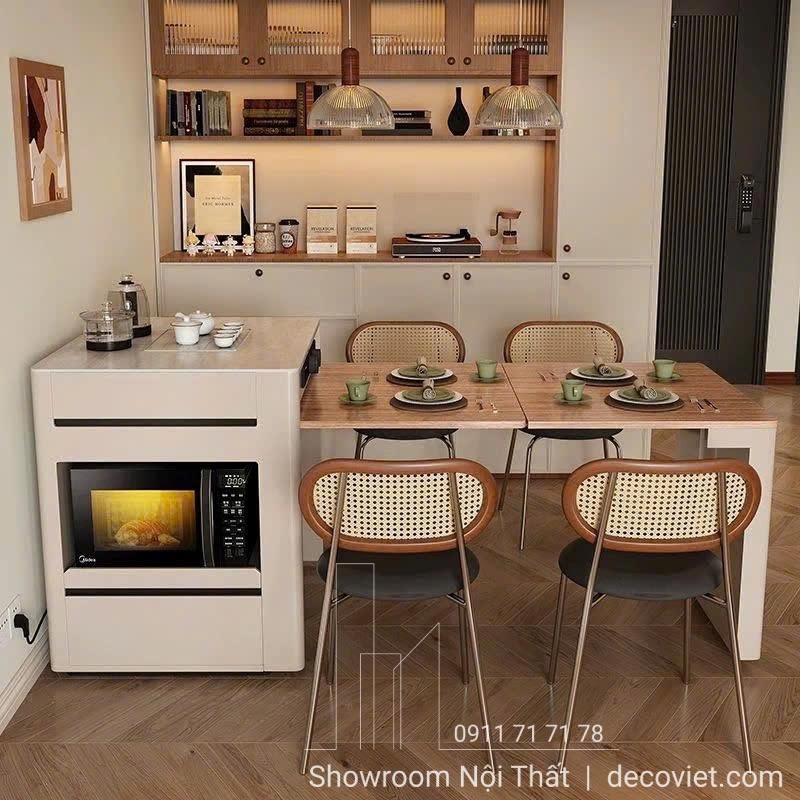 Bàn Đảo Bếp Gấp Gọn Thông Minh 2801S