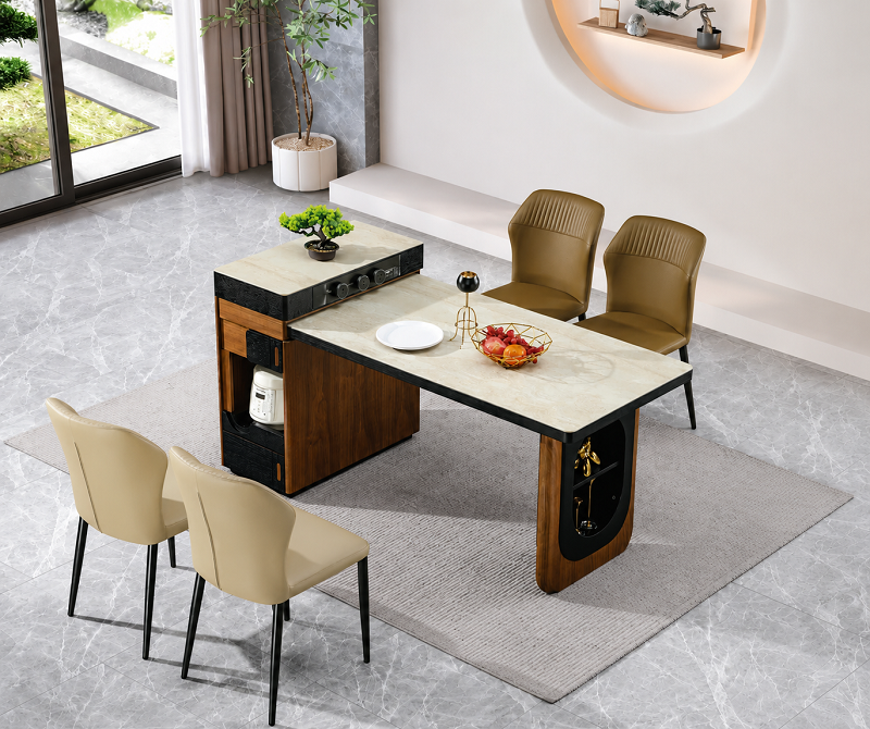 Bàn Đảo Bếp Kết Hợp Bàn Ăn 2973S