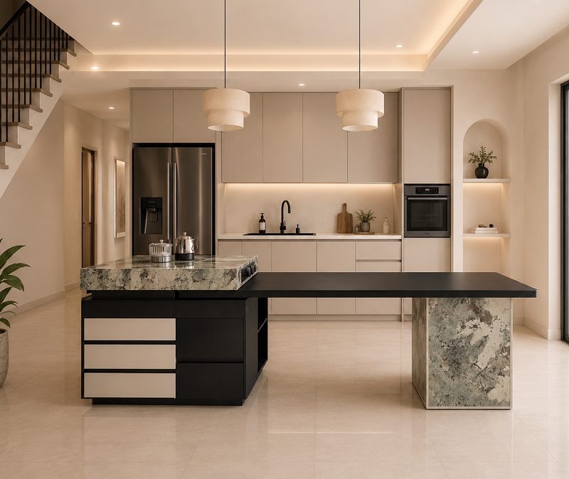 Bàn Đảo Bếp Thông Minh Đa Năng 2958S