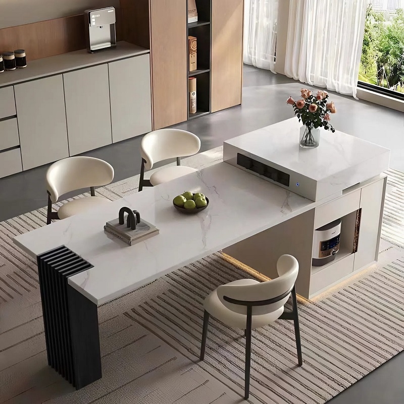 Bàn Đảo Bếp Thông Minh Mặt Đá 2975S