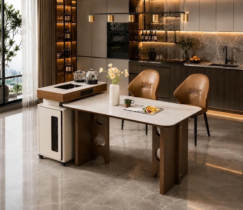 Bàn Đảo Kết Hợp Bàn Ăn 3028S