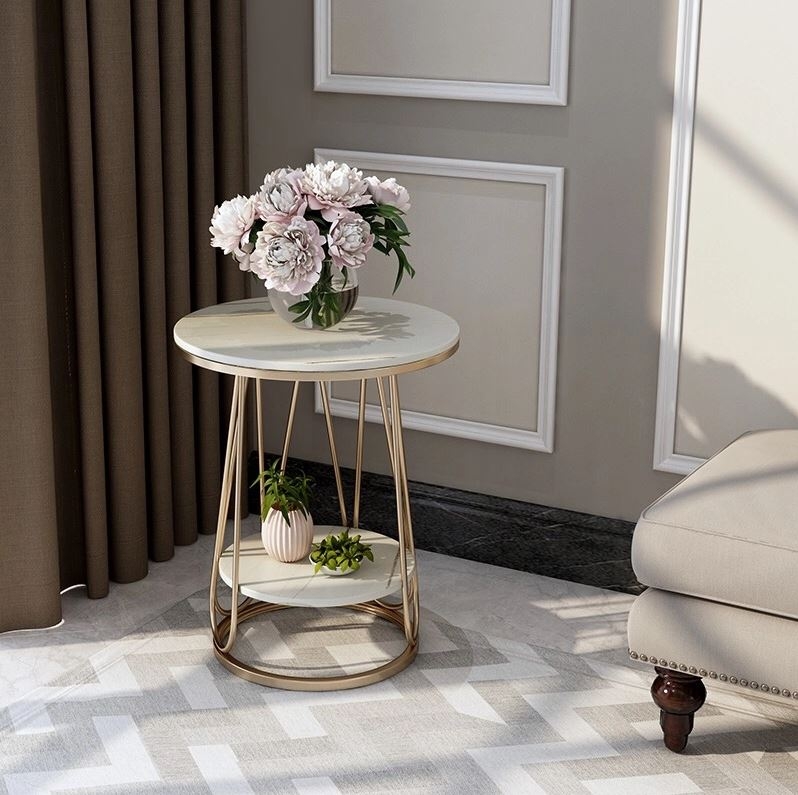 Bàn Decor Mặt Đá 1235S