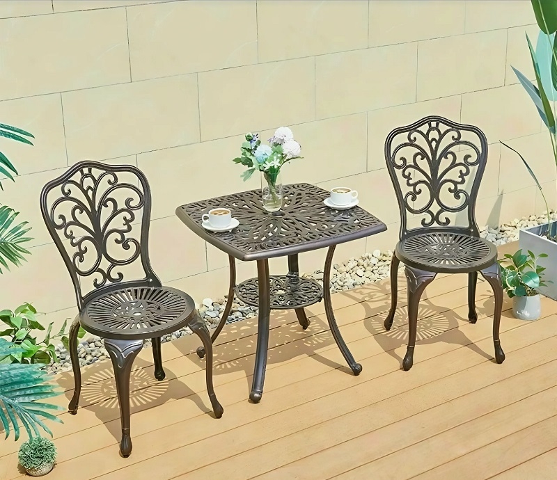 Bàn Ghế Ngoài Trời Hình Vuông 2067T