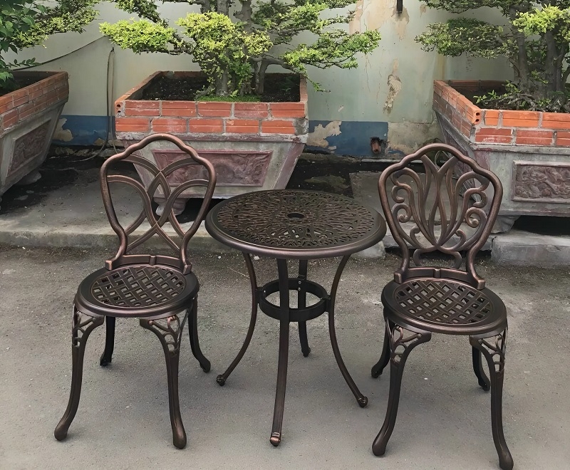 Bàn Ghế Sắt Ngoài Trời 2054T