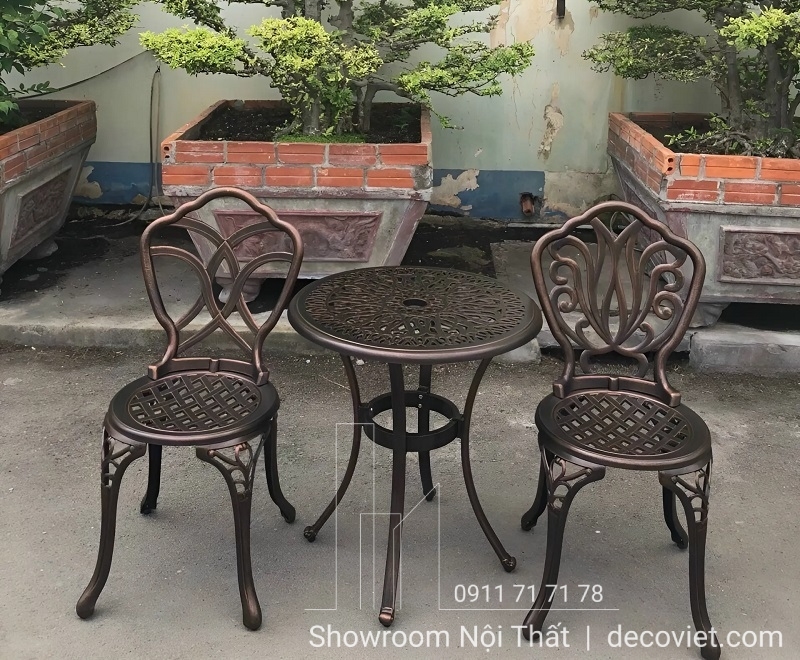 Bàn Ghế Sắt Ngoài Trời 2054T
