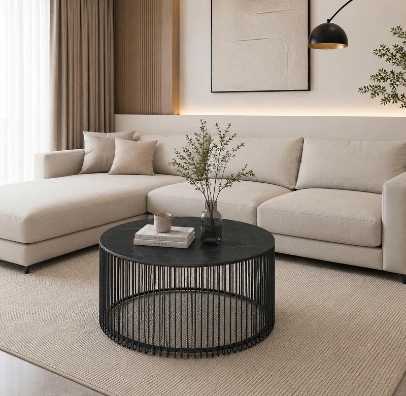 Bàn Sofa Chân Sắt Giá Rẻ 494S