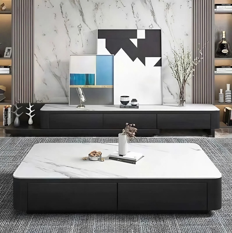 Bàn Sofa Mặt Đá 440S