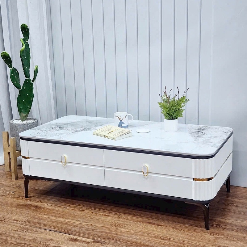 Bàn Sofa Mặt Đá Giá Rẻ 408S