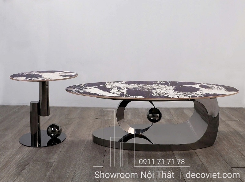 Bàn Sofa Mặt Đá Hiện Đại 396S