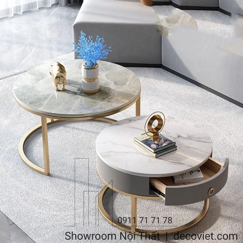 Bàn Sofa Mặt Đá Sang Trọng 234S