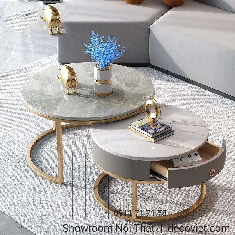 Bàn Sofa Mặt Đá Sang Trọng 234S