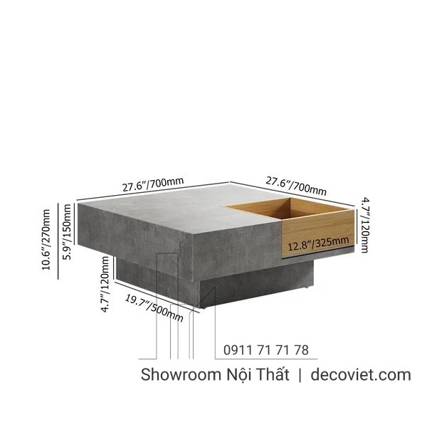 Bàn Trà Đẹp 281S