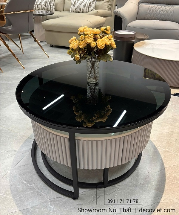 Bàn Trà Đôi Tròn Giá Rẻ 452S