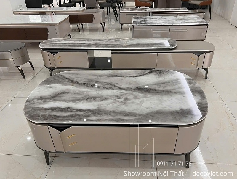 Bàn Trà Kệ TiVi Nhập Khẩu Cao Cấp 86T