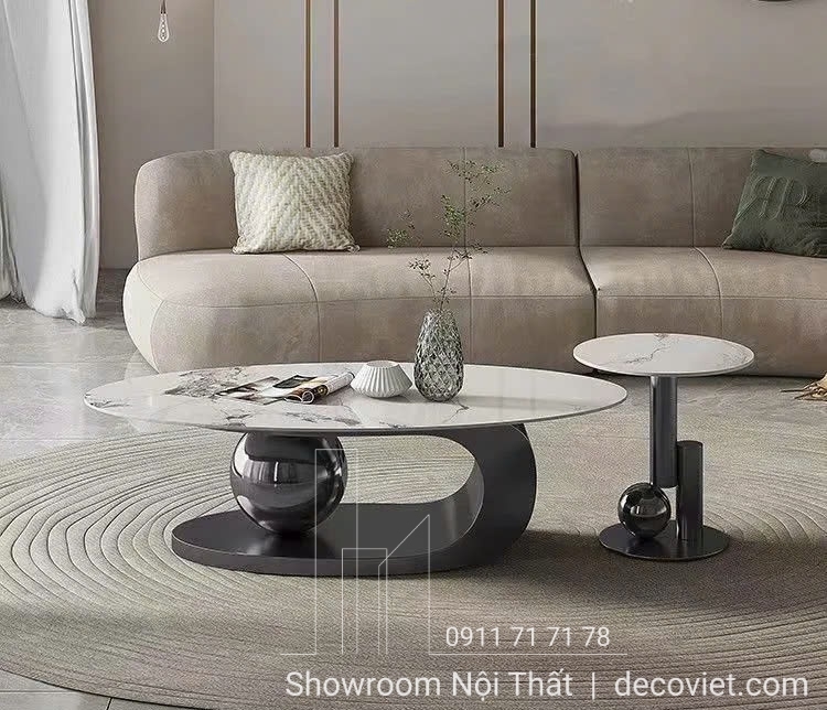 Bàn Trà Mặt Đá Hiện Đại 349S