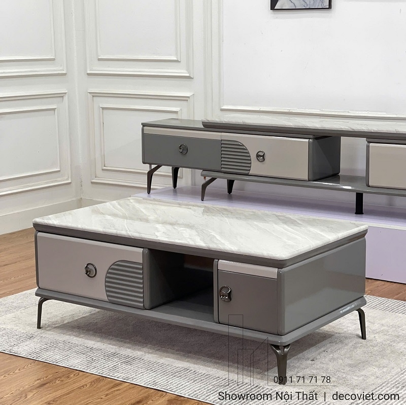 Bàn Trà Mặt Đá Hiện Đại 448S