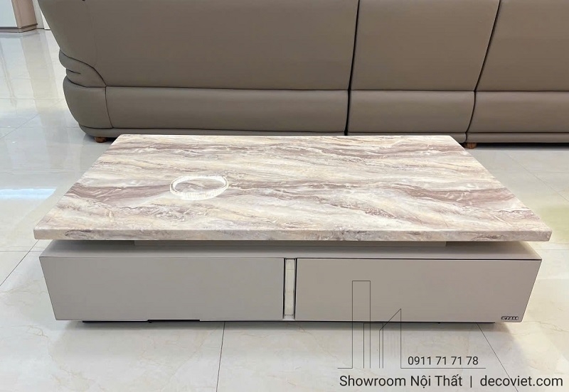 Bàn Trà Mặt Đá Nhập Khẩu 77T