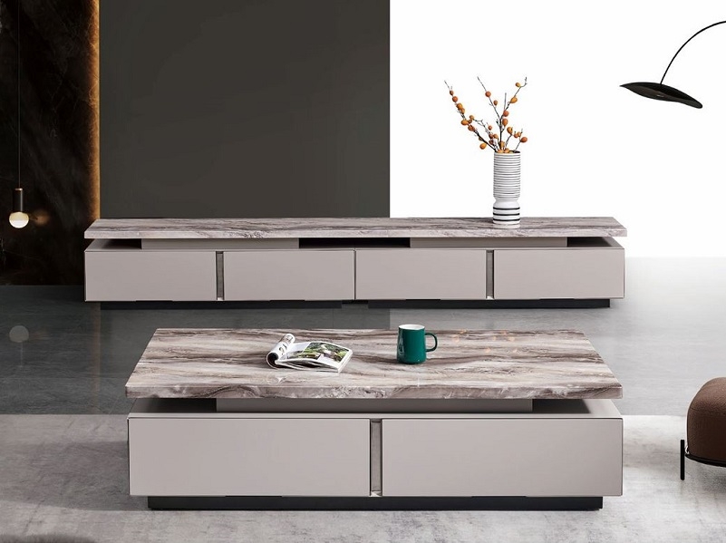 Bàn Trà Mặt Đá Nhập Khẩu 77T