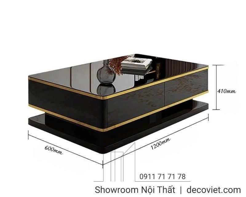 Bàn Sofa Mặt Kính 332S