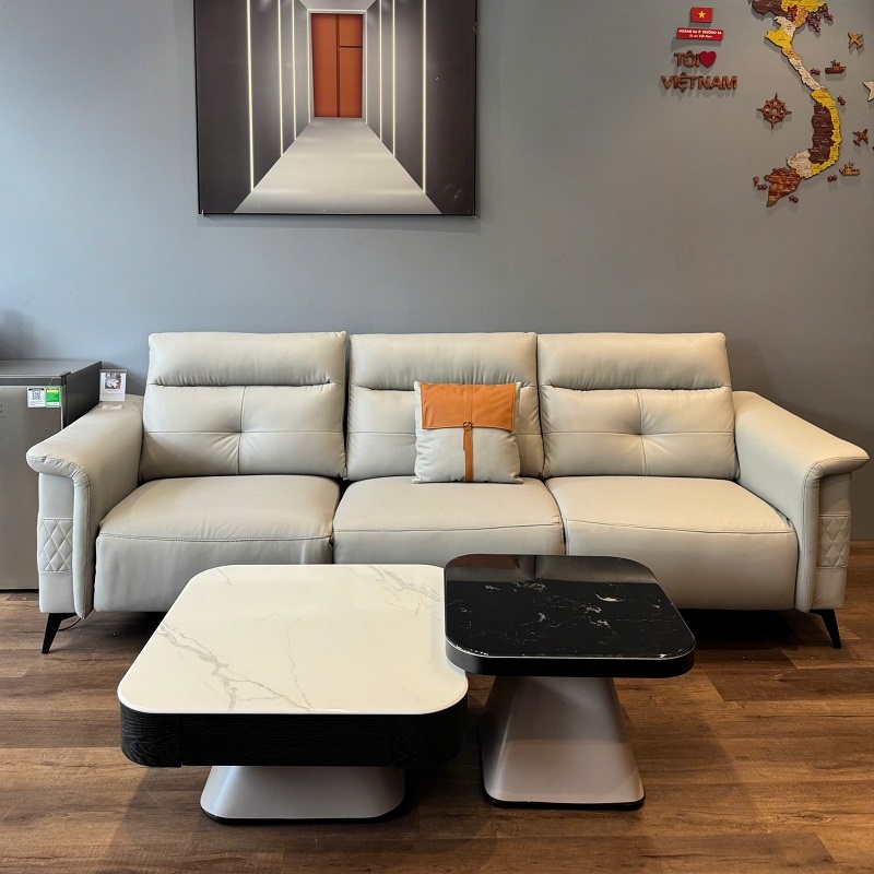 Bàn Trà Vuông Mặt Đá 424S