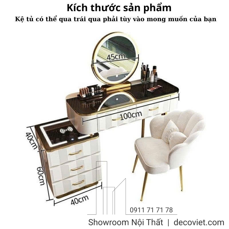 Bàn Trang Điểm Giá Rẻ 61S
