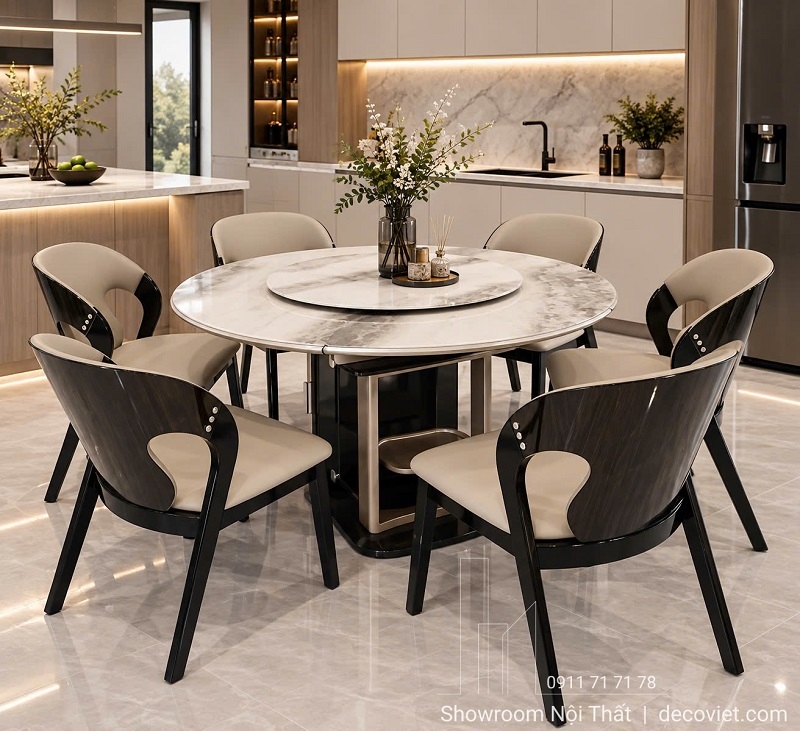 Bàn Tròn Gấp Gọn Thông Minh 2823S