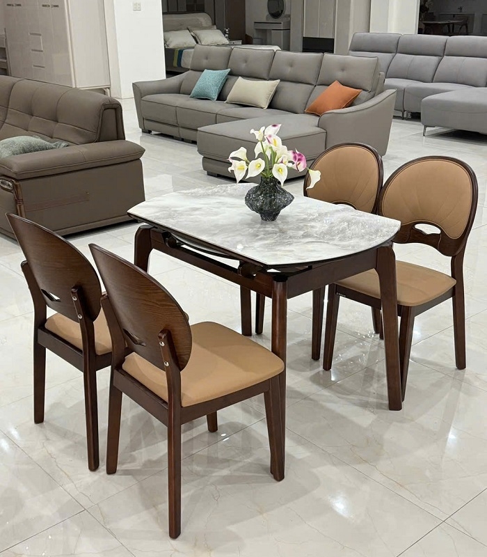Bàn Tròn Thông Minh Nhập Khẩu 4 Ghế 2680S