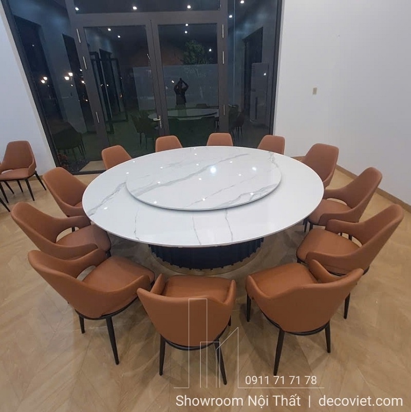 Bàn Tròn Xoay 2m4 12 Người 2785S