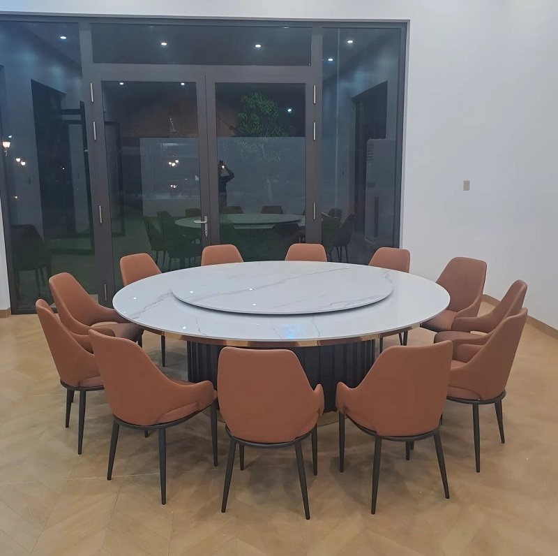 Bàn Tròn Xoay 2m4 12 Người 2785S