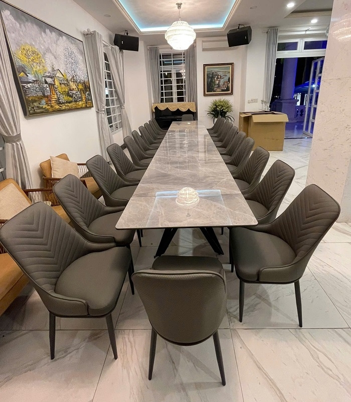 Bộ Bàn Ăn 22 Ghế Dài 5m2 2794S