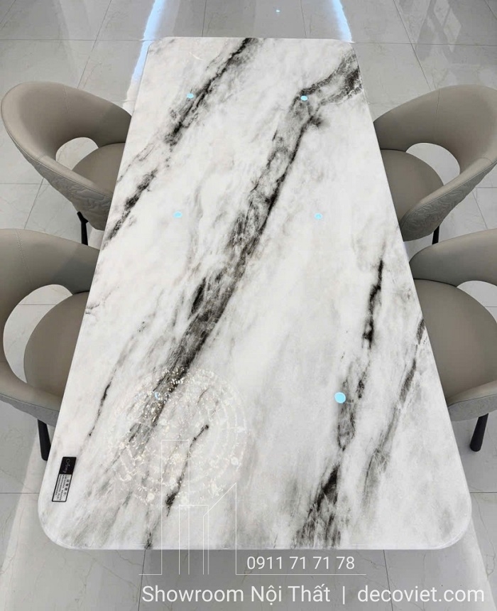 Bộ Bàn Ăn 2m Nhập Khẩu 8 Ghế 2683S